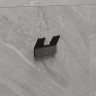 Крючок двойной LEMARK SMOOTH LINE для полотенец, графит 9716006