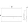 Сет: Инсталляция LEMARK PENEDA + кнопка смыва BIT хром глянец + унитаз FLOREX белый глянец 100801419